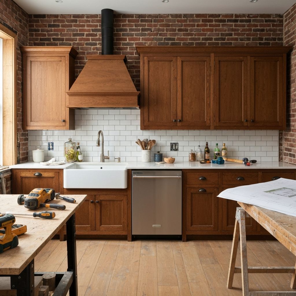 Contractor performing residential renovation work